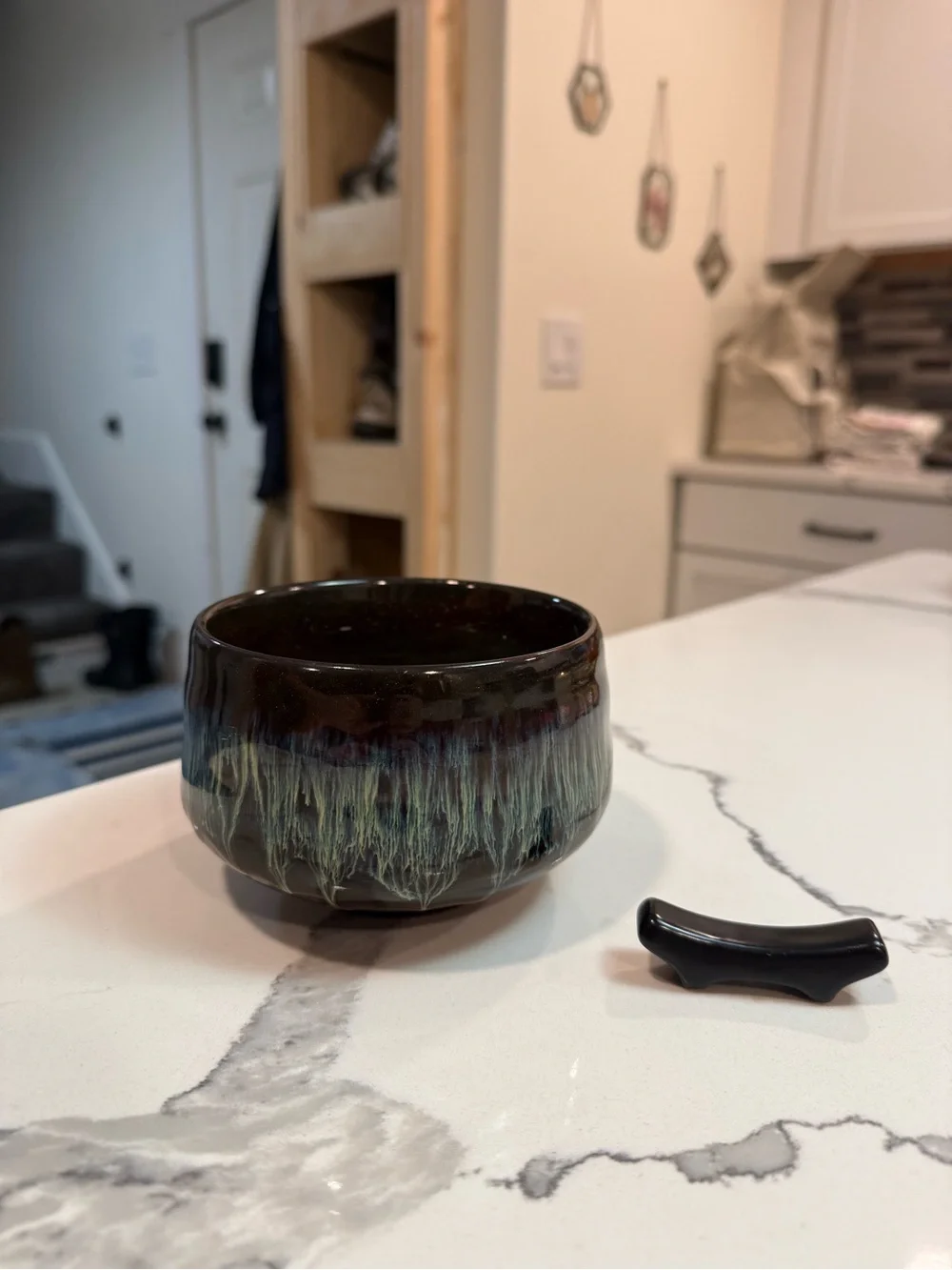 Matcha bowl and rest